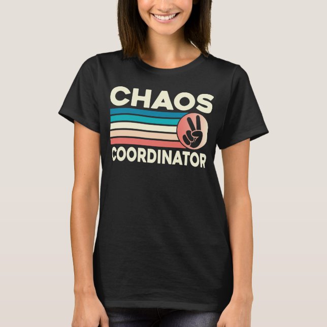 Camiseta Coordinador de caos (Anverso)