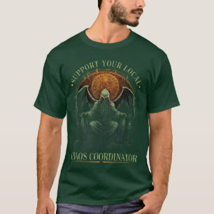 Camiseta Coordinador de Caos Cthulhu Horror Cósmico Cthulhu