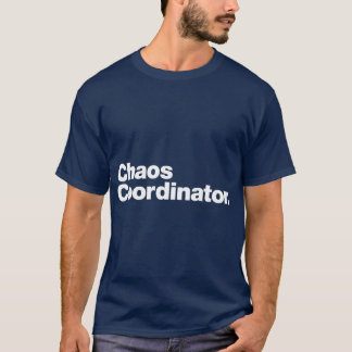 Camiseta Coordinador de Caos divertido