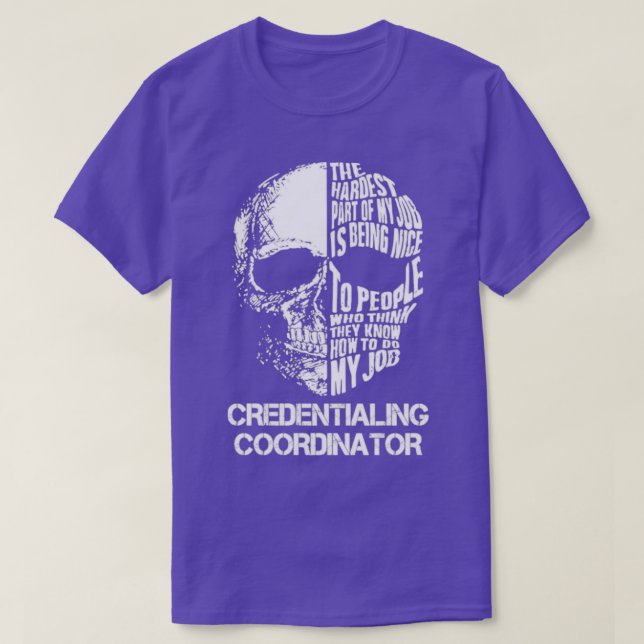 Camiseta Coordinador de credenciales (Diseño del anverso)