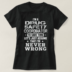 Camiseta Coordinador de la seguridad de los medicamentos