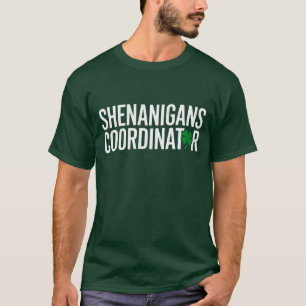 Camiseta Coordinador de Shenanigan del Día de San Patricio