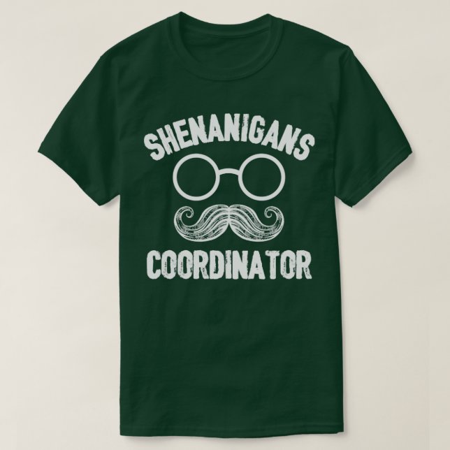 Camiseta Coordinador de Shenanigans (Diseño del anverso)