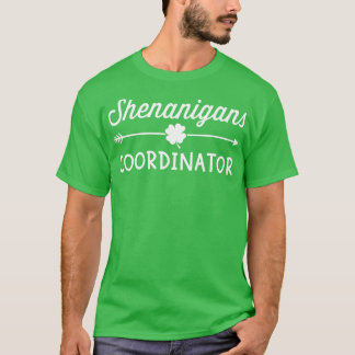 Camiseta Coordinador de Shenanigans con el gracioso de sham