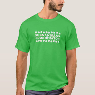 Camiseta Coordinador de Shenanigans Día de San Patricio
