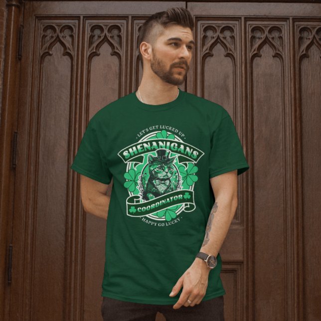 Camiseta Coordinador de Shenanigans Día de San Patricio (Subido por el creador)