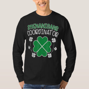 Camiseta Coordinador de Shenanigans Funny St Patricks Day T