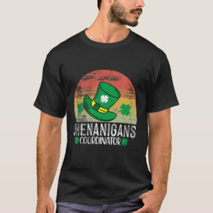 Camiseta Coordinador de Shenanigans Funny Vintage Green St.