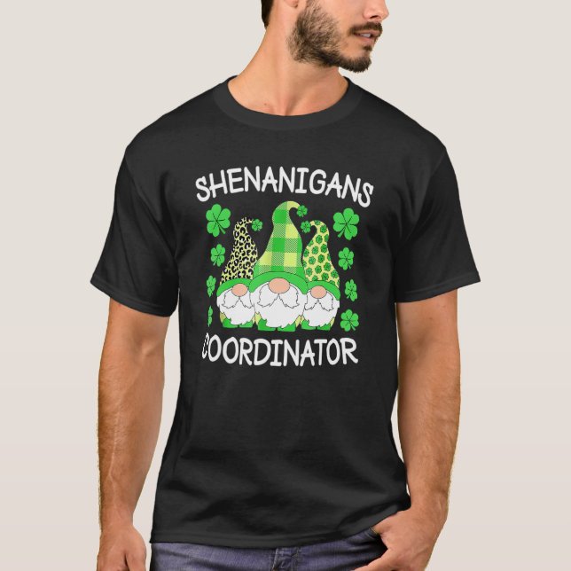 Camiseta Coordinador de Shenanigans Profesores Día de San P (Anverso)