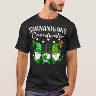 Camiseta Coordinador de Shenanigans Saint Irish Gnomes St P