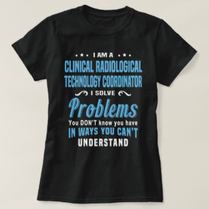 Camiseta Coordinador de Tecnología Radiológica Clínica
