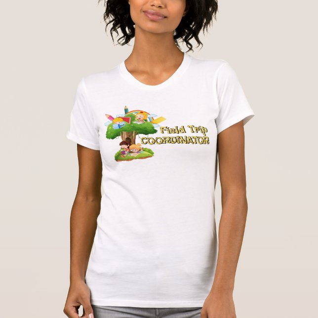 Camiseta Coordinador de viajes sobre el terreno (Anverso)