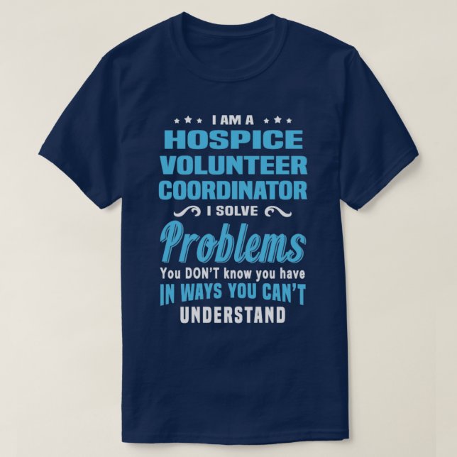 Camiseta Coordinador de Voluntarios de Hospicio 3 (Diseño del anverso)