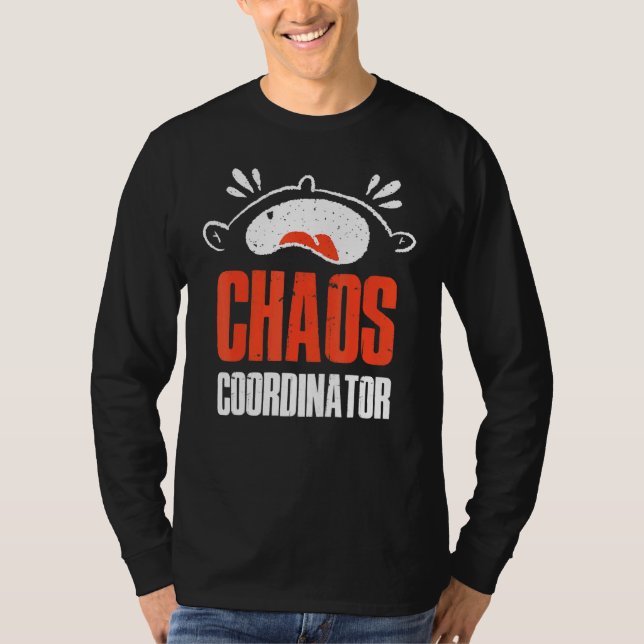 Camiseta Coordinador del caos (Anverso)