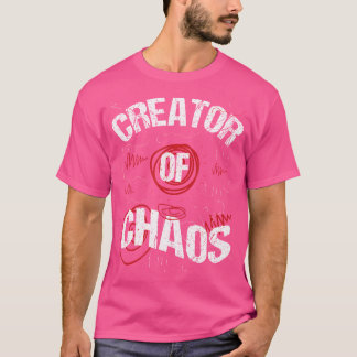 Camiseta Coordinador Del Caos Creador Ocupado Papá O Mamá N