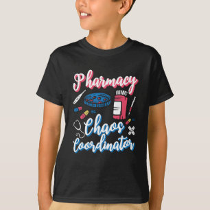 Camiseta Coordinador del Caos Farmacéutico Técnico Farmacéu