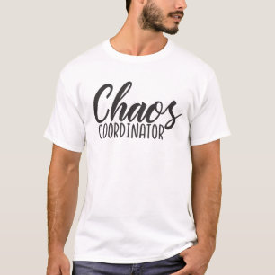 Camiseta Coordinador del caos - Jefe de Operaciones Domésti