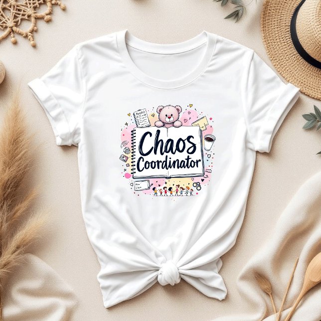 Camiseta Coordinador del caos | Mama Life | Dia divertida d (Subido por el creador)