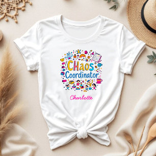 Camiseta Coordinador del caos   Mama Life   Gracioso regalo