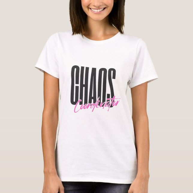 Camiseta Coordinador del Caos - Regalo (Anverso)