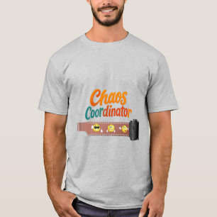 Camiseta Coordinadora de Caos Camiseta Divertida