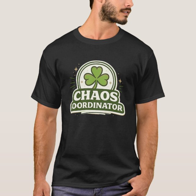 Camiseta Coordinadora de Caos Trébol de Shamrock D (Anverso)