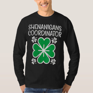 Camiseta Coordinadora de mujeres de Shenanigans Funny St Pa