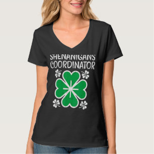 Camiseta Coordinadora de mujeres de Shenanigans Funny St Pa