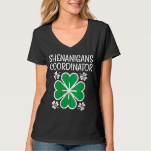 Camiseta Coordinadora de mujeres de Shenanigans Funny St Pa
