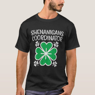 Camiseta Coordinadora de mujeres de Shenanigans Funny St Pa