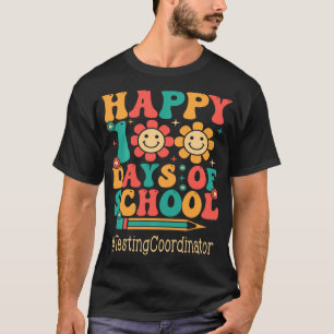 Camiseta Coordinadora De Pruebas Feliz Día 100 de la Escuel