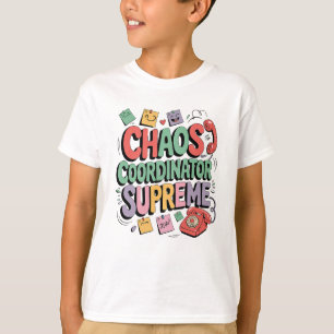 Camiseta Coordinadora del caos Madre Vida laboral divertida