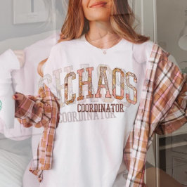 Camiseta Coordinadora del caos, madres divertidas, la mejor