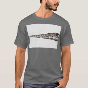 Camiseta Coosawhatchie South Carolina Old Railroad Trestle