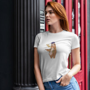 Camiseta Cop de tráfico de eslogan