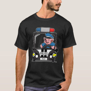 Camiseta Cop Hog Farm Animal Para Hombres Mujeres