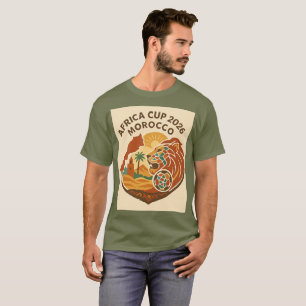 Camiseta Copa África de Marruecos 2026