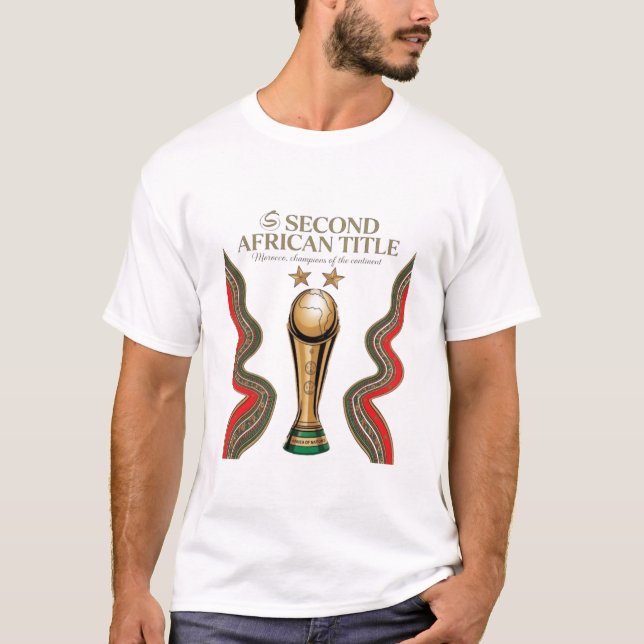 Camiseta Copa Africana en Marruecos (Anverso)