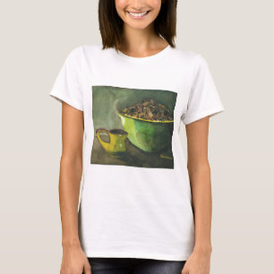 Camiseta Copa al vapor de café Bowl frijoles de café