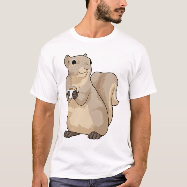 Camiseta Copa Coffee de ardilla (Anverso)