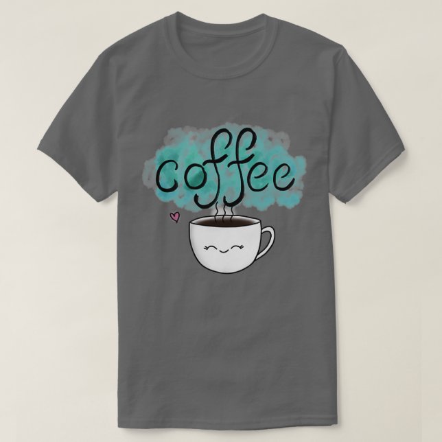 Camiseta Copa de café 2 (Diseño del anverso)