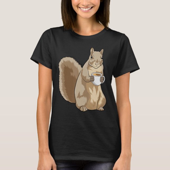 Camiseta Copa de café de ardilla 1 (Anverso)
