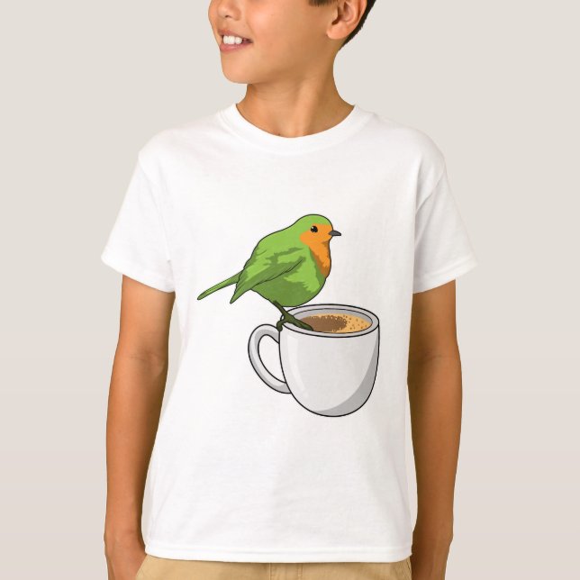 Camiseta Copa de Café de Aves (Anverso)