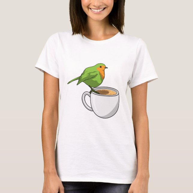 Camiseta Copa de Café de Aves (Anverso)