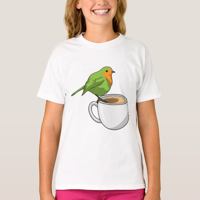 Camiseta Copa de Café de Aves (Anverso)