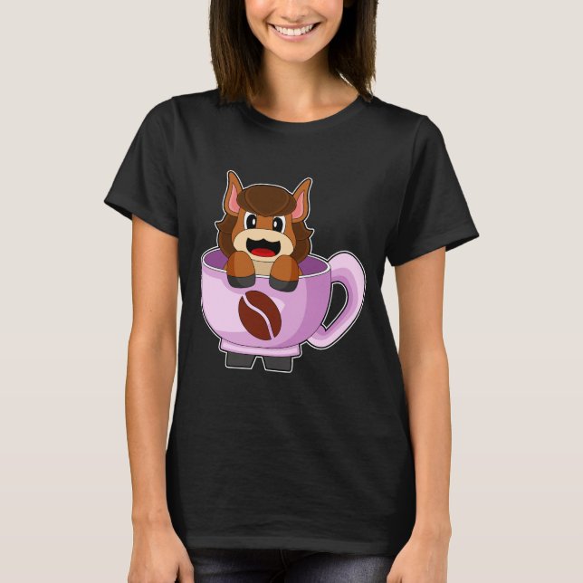 Camiseta Copa de Café de Caballo (Anverso)