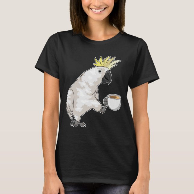 Camiseta Copa de café de loros (Anverso)