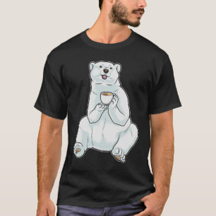 Camiseta Copa de café del oso polar
