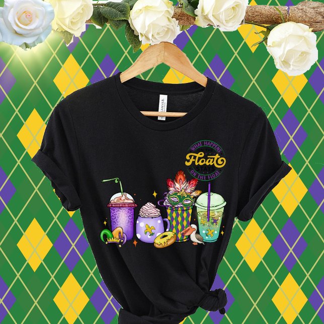 Camiseta Copa de Café Mardi Gras - Lo que sucede en el piso (Subido por el creador)