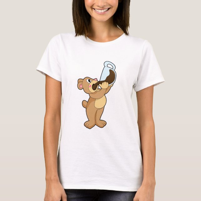 Camiseta Copa de Oso con Café (Anverso)